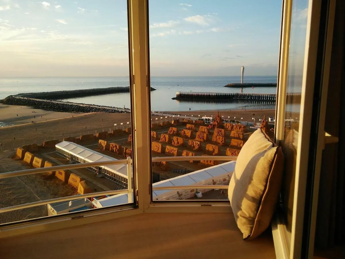 Appartement Met Zeezicht Ostende Apartmán